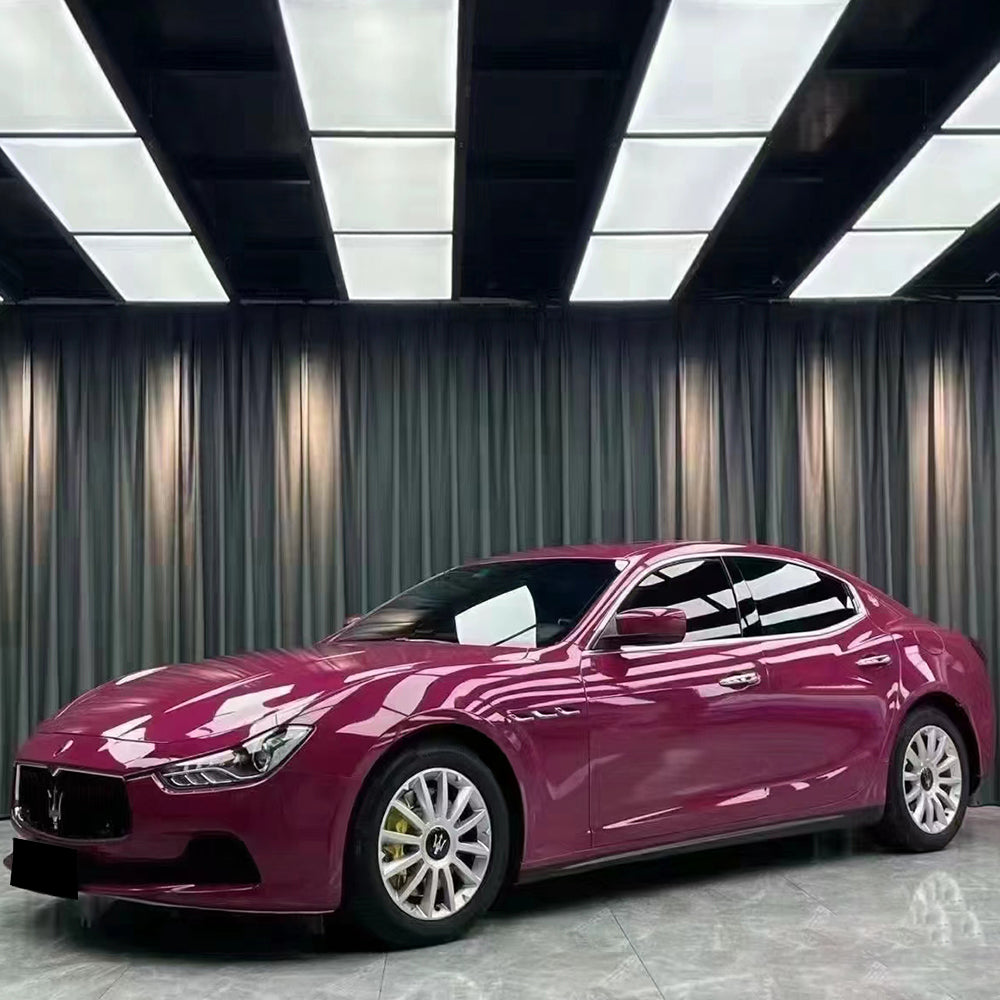 gloss stalight ruby red car wrap