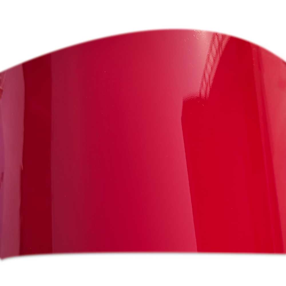 gloss strawberry red car wrap