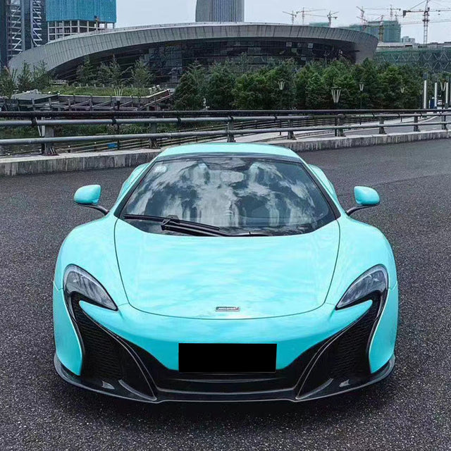 gloss tiffany blue car wrap