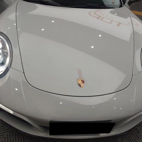 gloss volcano grey car wrap