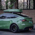 car wrapped in gloss weng green car wrap