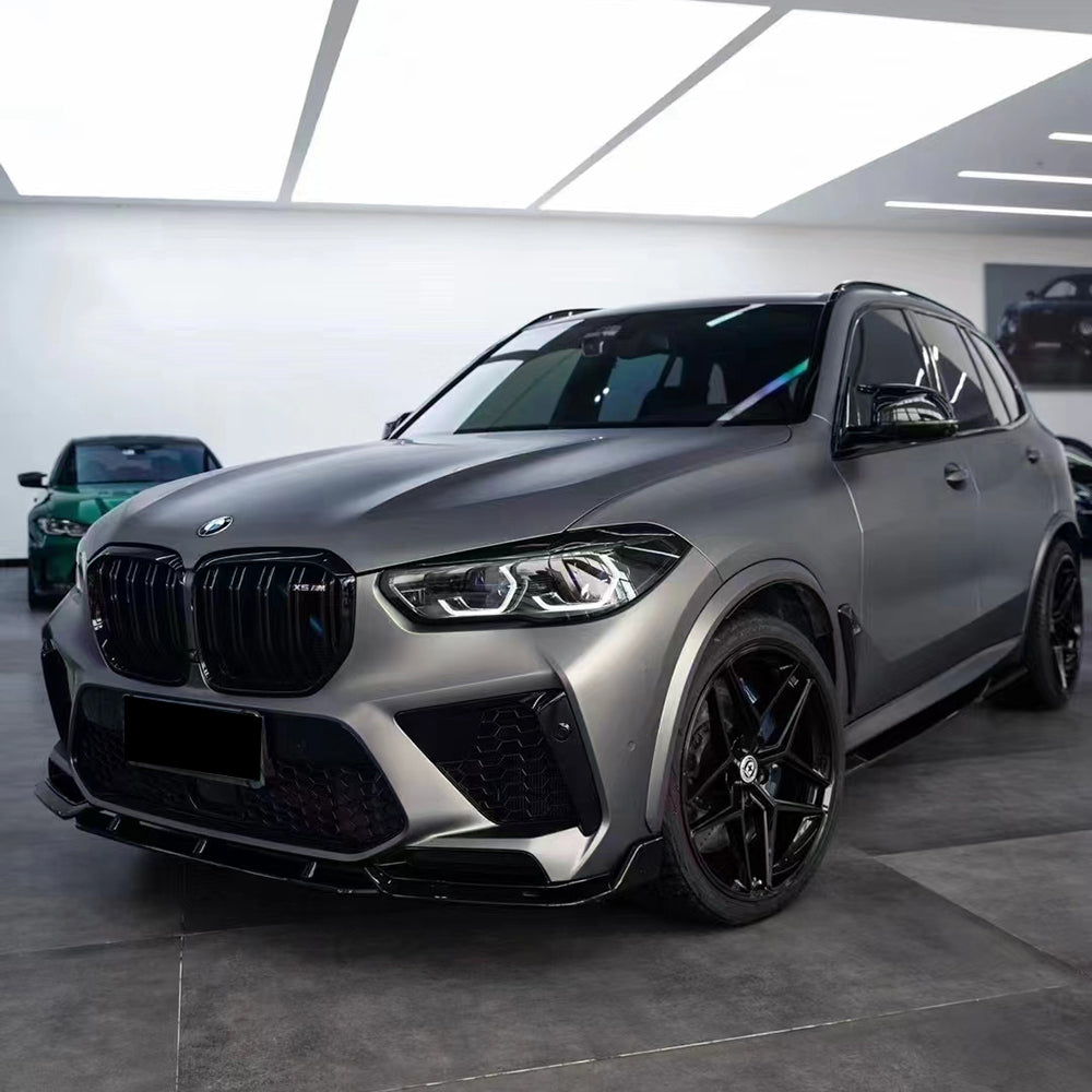 suv wrapped in matte selenite grey car wrap