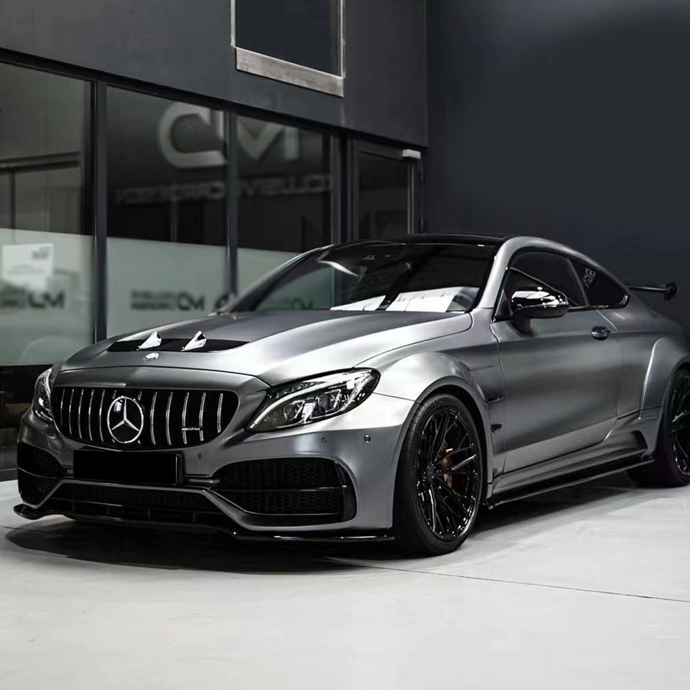 car wrapped in matte liquid silver car wrap