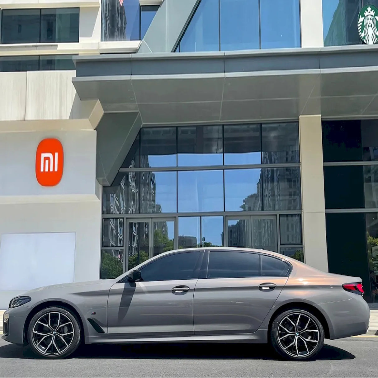 metallic bernina gray vehicle vinyl wrap