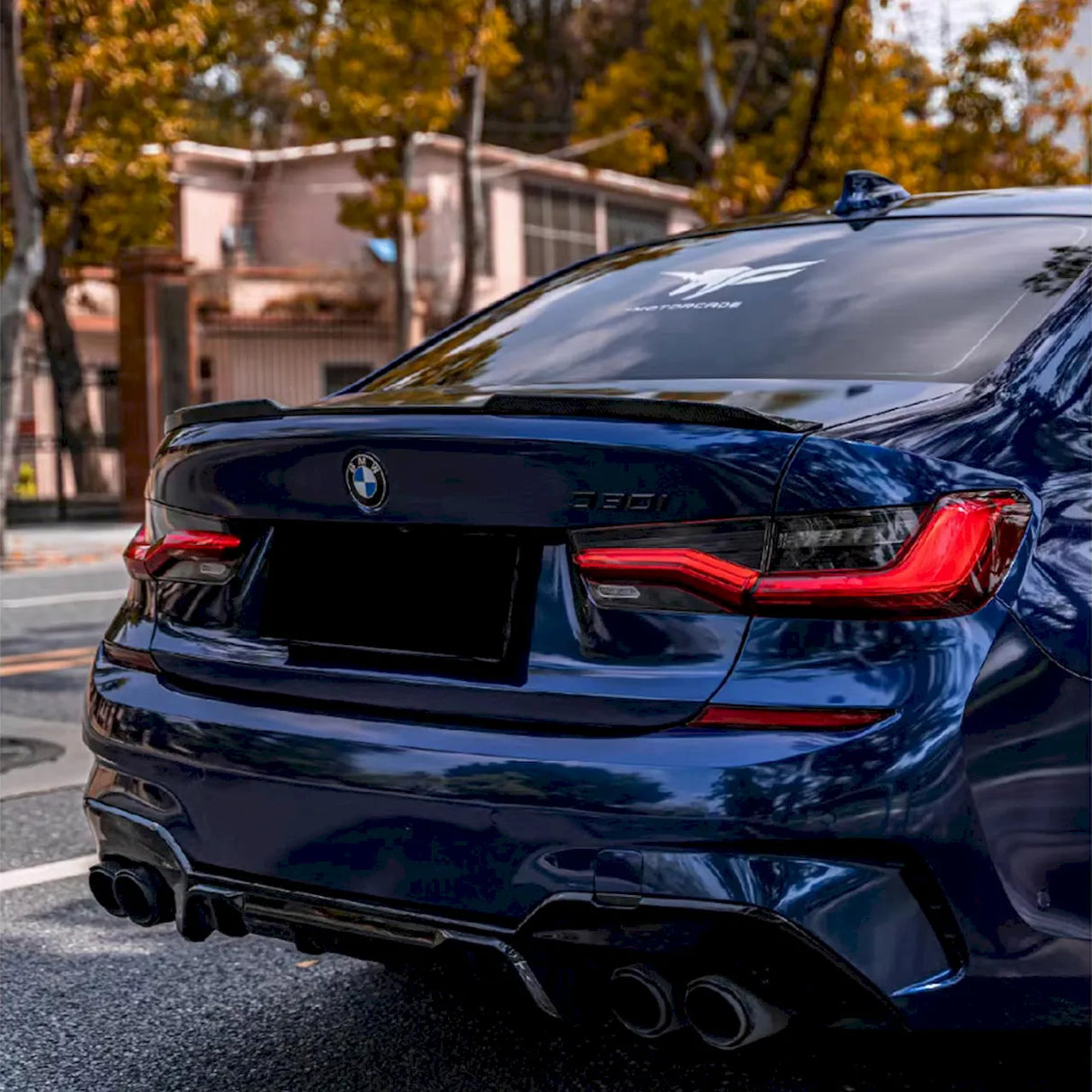 metallic deep blue vinyl wrap