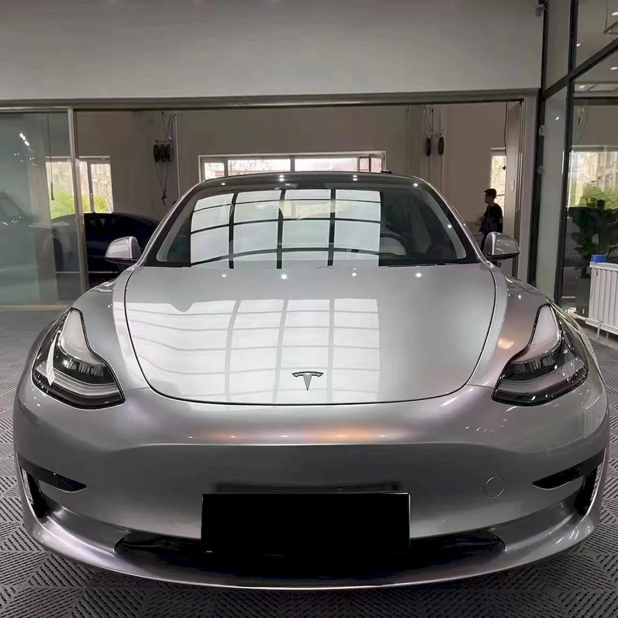 metallic gt silver wrap for cars