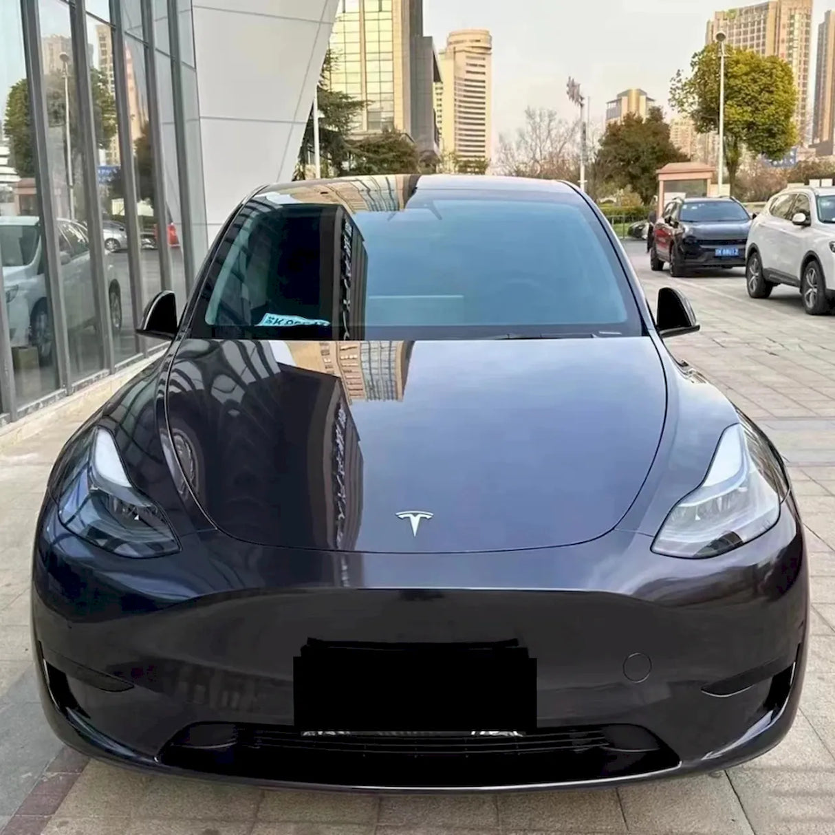 metallic shadow blue gray vinyl