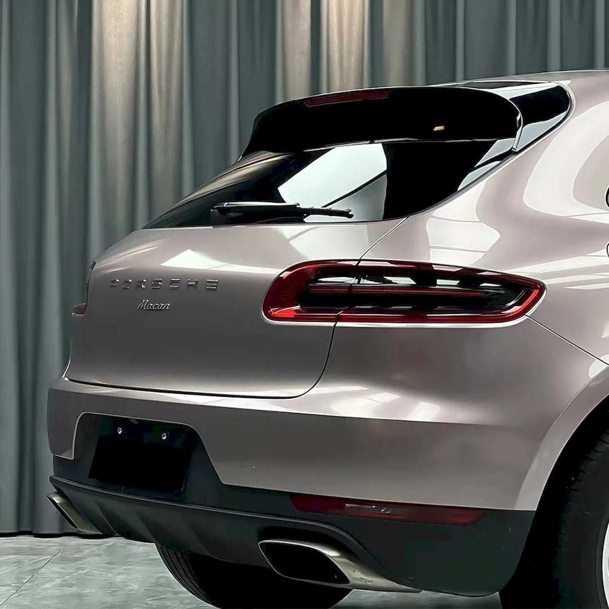 metallic strawberry pink car wrap