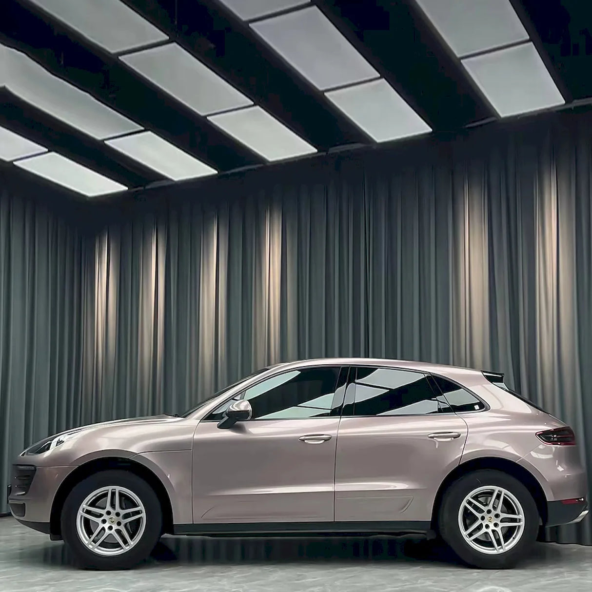 metallic strawberry pink vinyl wrap for cars