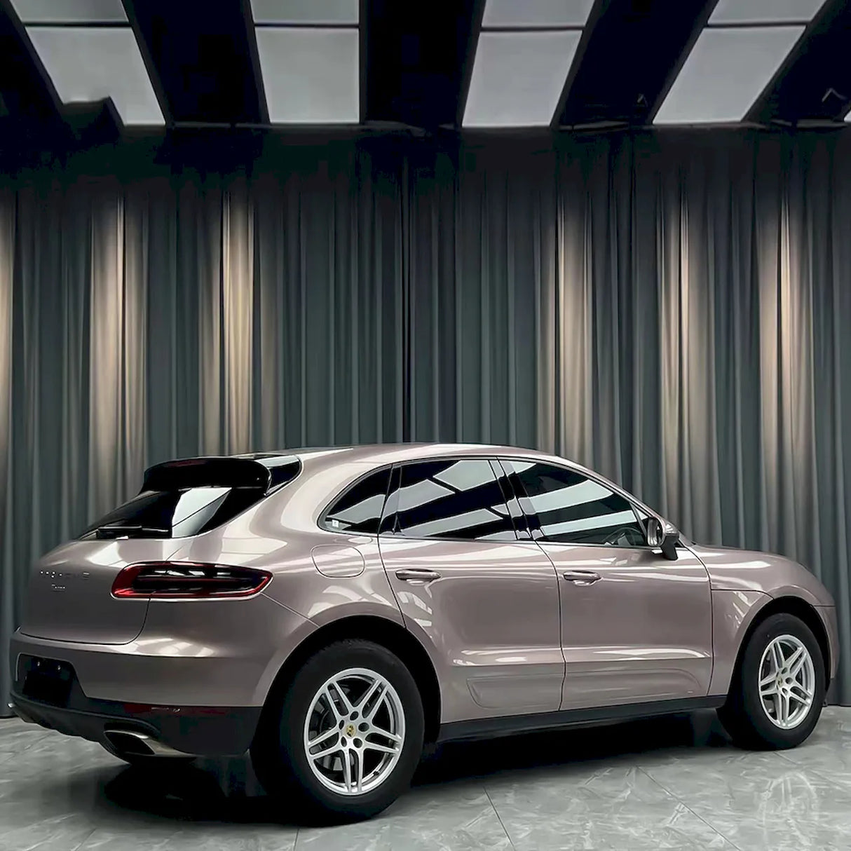 metallic strawberry pink vinyl