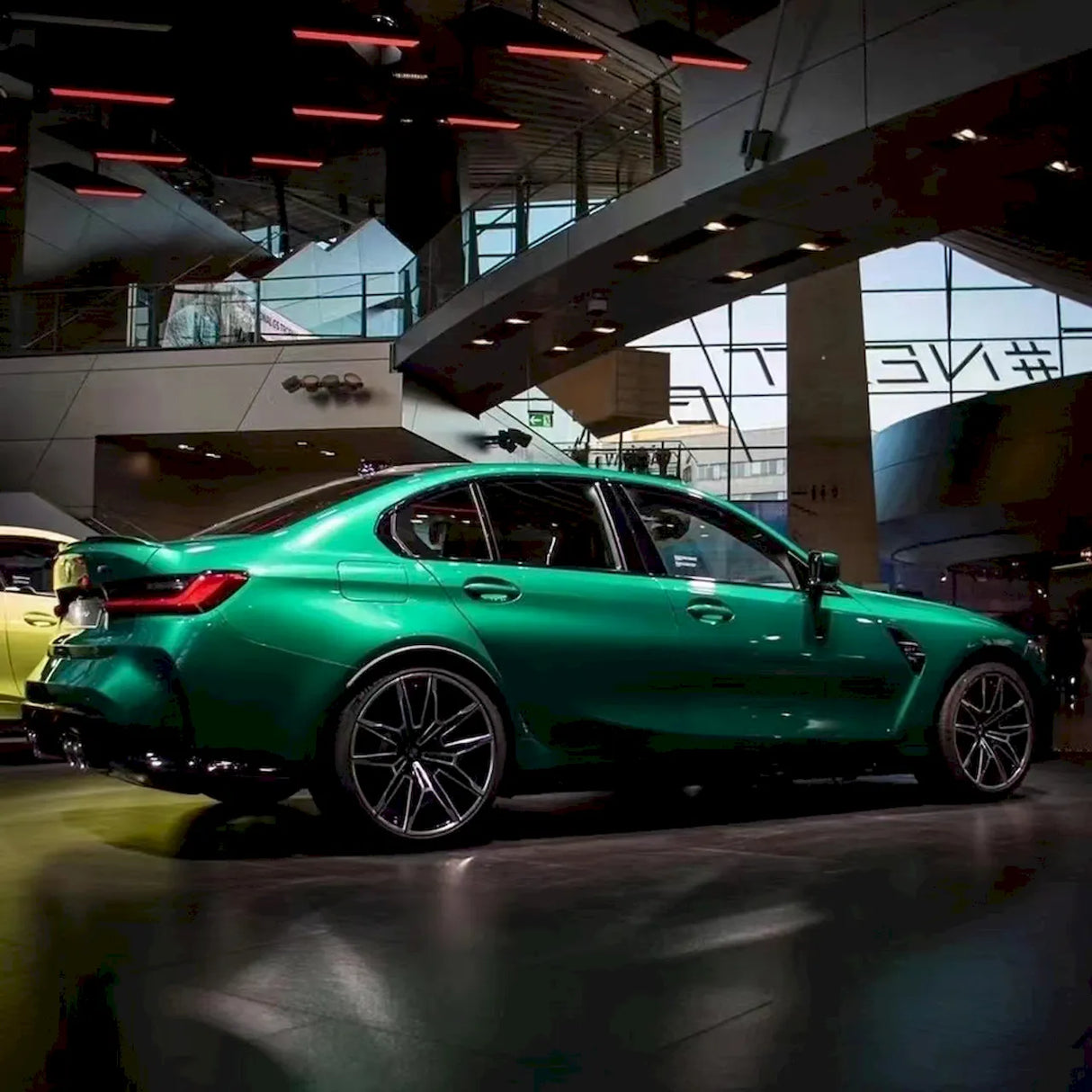 isle of man green like color vinyl wrap