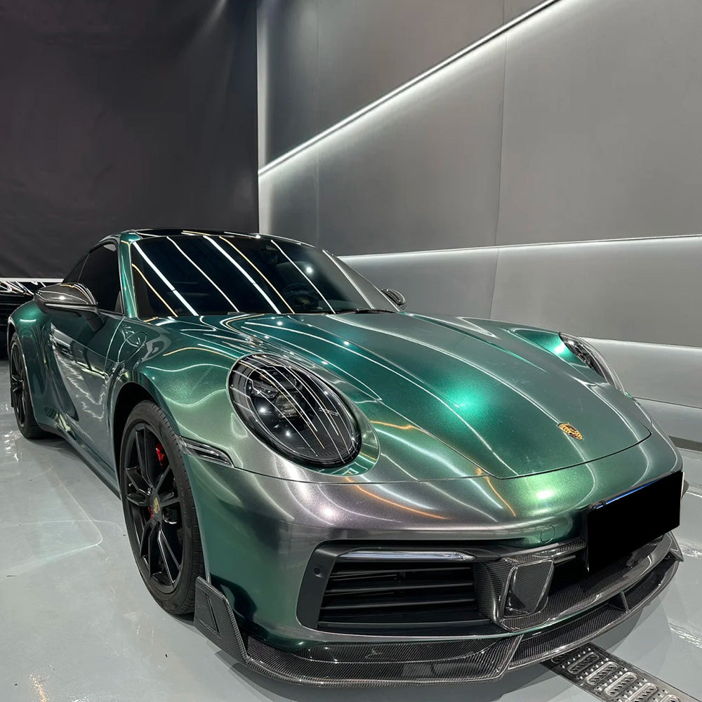 micro celadon green car wrap vinyl