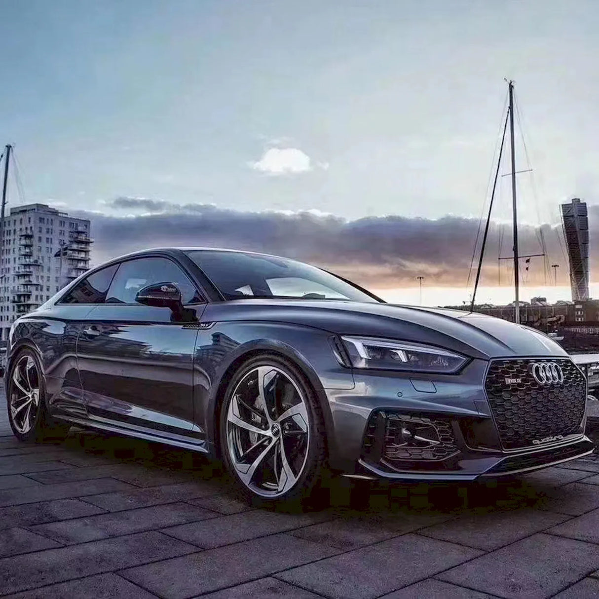 mist cloud gray vinyl wrap
