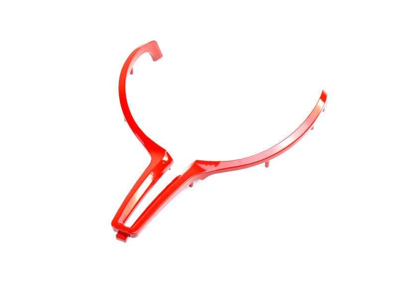 painted red steering wheel trim for bmw f8x f1x by autotecknic