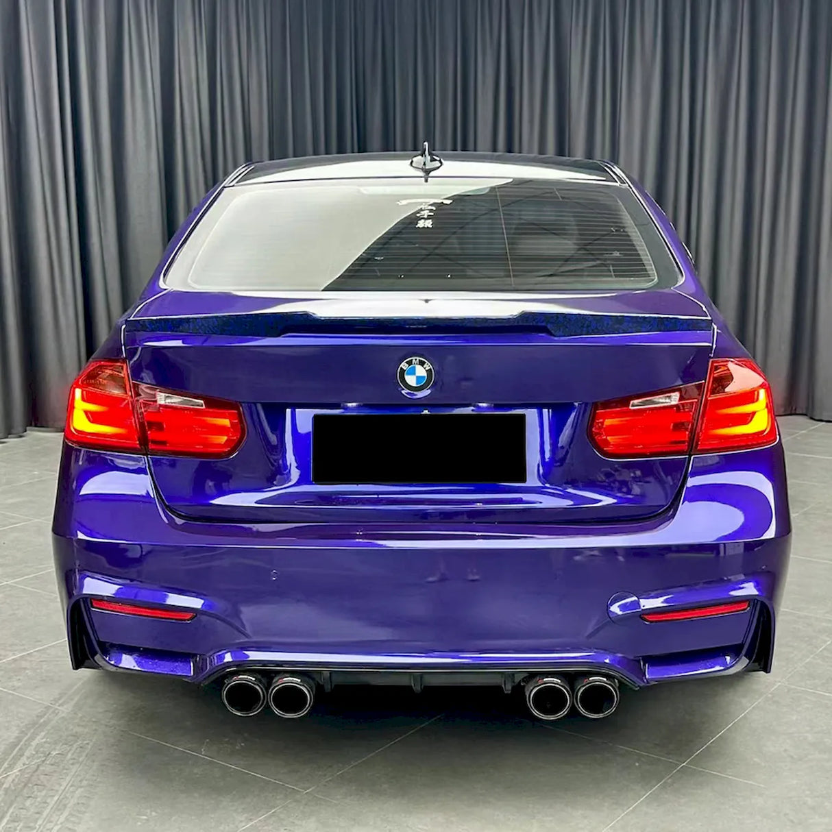 royal indigo blue vinyl car wrap