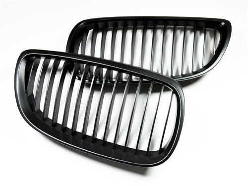 single slotted bmw e92 and e93 grille set by autotecknic