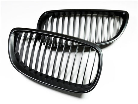 single slotted bmw e92 and e93 grille set by autotecknic