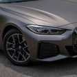 close up look of ultimate matte meteorite gray car wrap