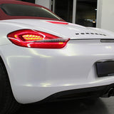 Diamond Gold White Car Wrap - PET Vinyl by Mods Haus
