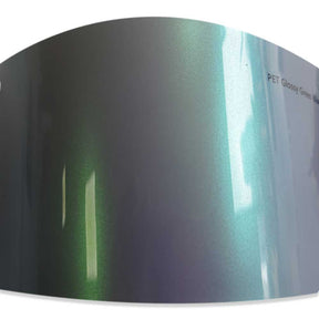 glossy green blue color changing car wrap vinyl