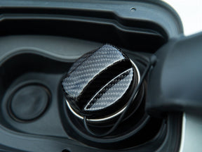 bmw carbon fiber gas cap cover