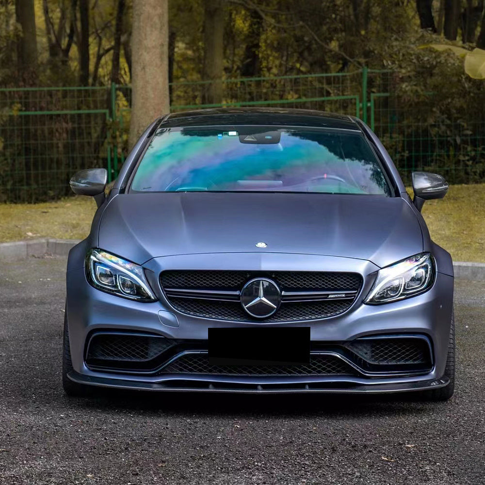 satin racing blue car wrap