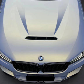ultra matte gold blue color changing car wrap
