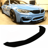 aluminum front splitter for bmw m3 m4 f80 f82 f83 by aeroflowdynamics