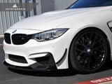 f80 m3 and f82 m4 dry carbon fiber canard set by autotecknic