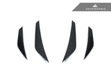 dry carbon fiber canard set by autotecknic for g8x