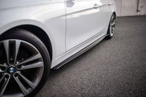 2013-2020 Bmw Side Skirt Extension V1  Carbon Fiber ( F80, F82, F32, And F30 M3, M4)