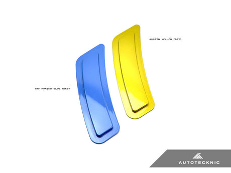yas marina blue and austin yellow bmw f80 and f82 m3 and m4 paint matched side reflectors by autotecknic