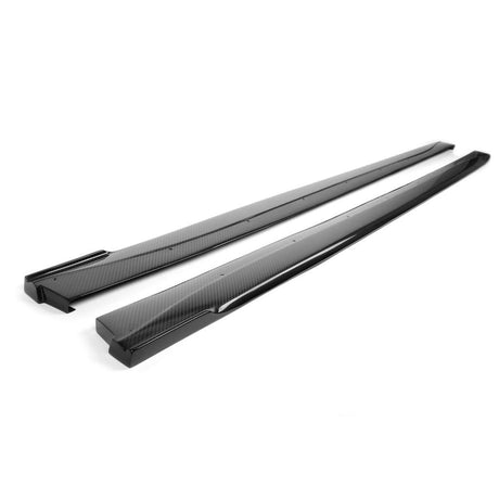 carbon fiber side skirts for f82 bmw m4 by apr performance