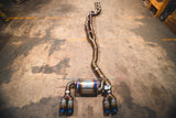 Equal length titanium exhaust system for bmw m3 and m4 f80 f82 f83 by valvetronic designs