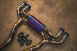 valvetronic designs titanium exhaust system for bmw m5 f90