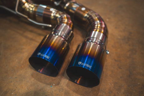 exhaust tips of titanium valvetronic exhaust for bmw f90 m5