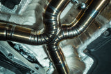 valvetronic designs titanium exhaust on bmw f90 m5