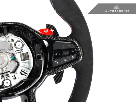 autotecknic alcantara steering wheel for bmw g8x m2 m3 and m4