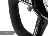 bmw g8x carbon fiber alcantara steering wheel by autotecknic
