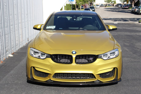 f80 bmw m3 with carbon fiber front lip by apr performance