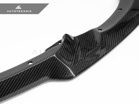 up close look at AutoTecknic Carbon Competition Front Aero Lip - F80 M3 | F82/ F83 M4