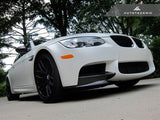 carbon fiber front splitters for bmw m3 e90 e92 e93 by autotecknic