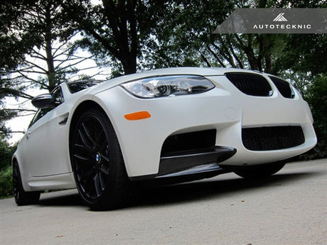 carbon fiber front splitters for bmw m3 e90 e92 e93 by autotecknic