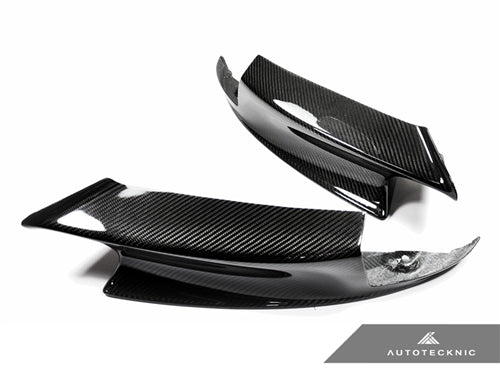 carbon fiber front splitters for bmw m3 e92