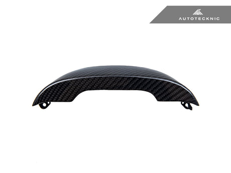 carbon fiber lci steering wheel top cover for bmw g8x m2 m3 m4 by autotecknic