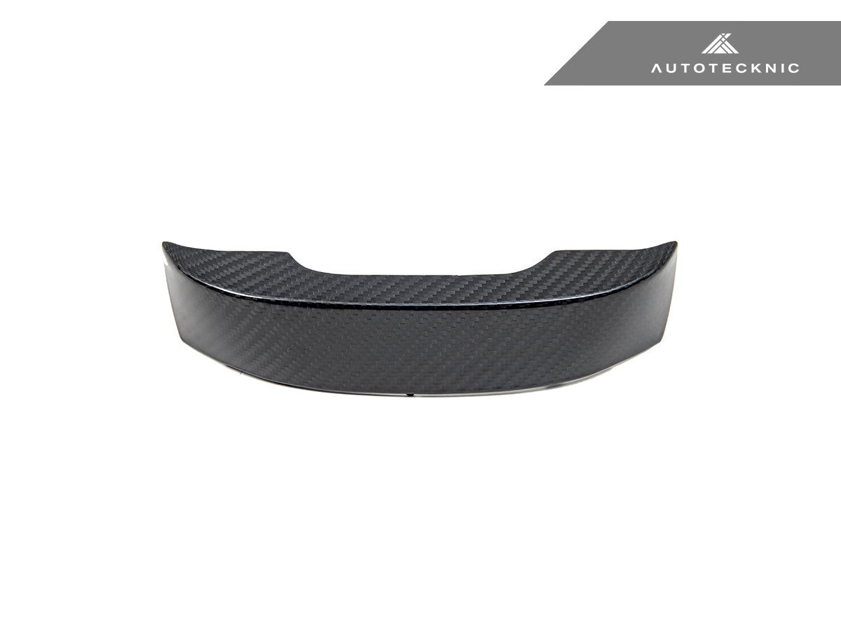 carbon fiber steering wheel top cover for bmw m2 g87 by autotecknic