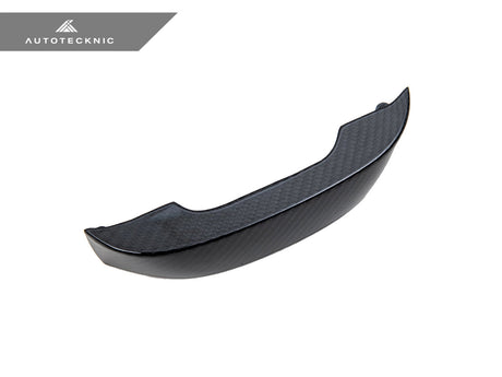 carbon fiber bmw g8x steering wheel top cover trim by autotecknic