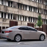 car wrapped in ceramic sand beige wrap