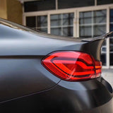 ceramic black car wrap on a car