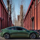 dazzling night green vehicle wrap